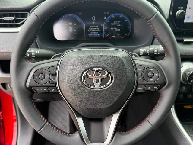 Certified Used 2025 SUPERSONIC RED/BLACK Toyota XSE image 11