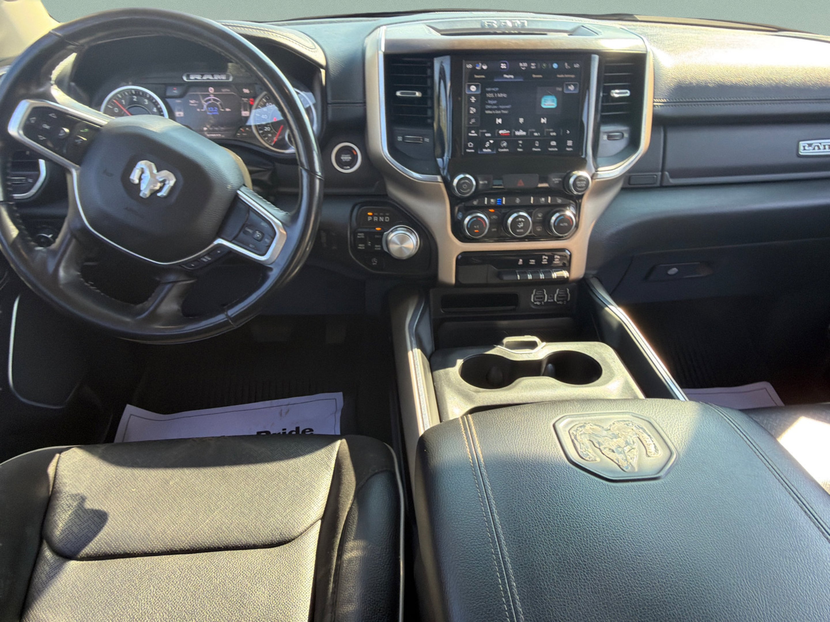 Used 2022 Bright White Clearcoat Ram Laramie image 13