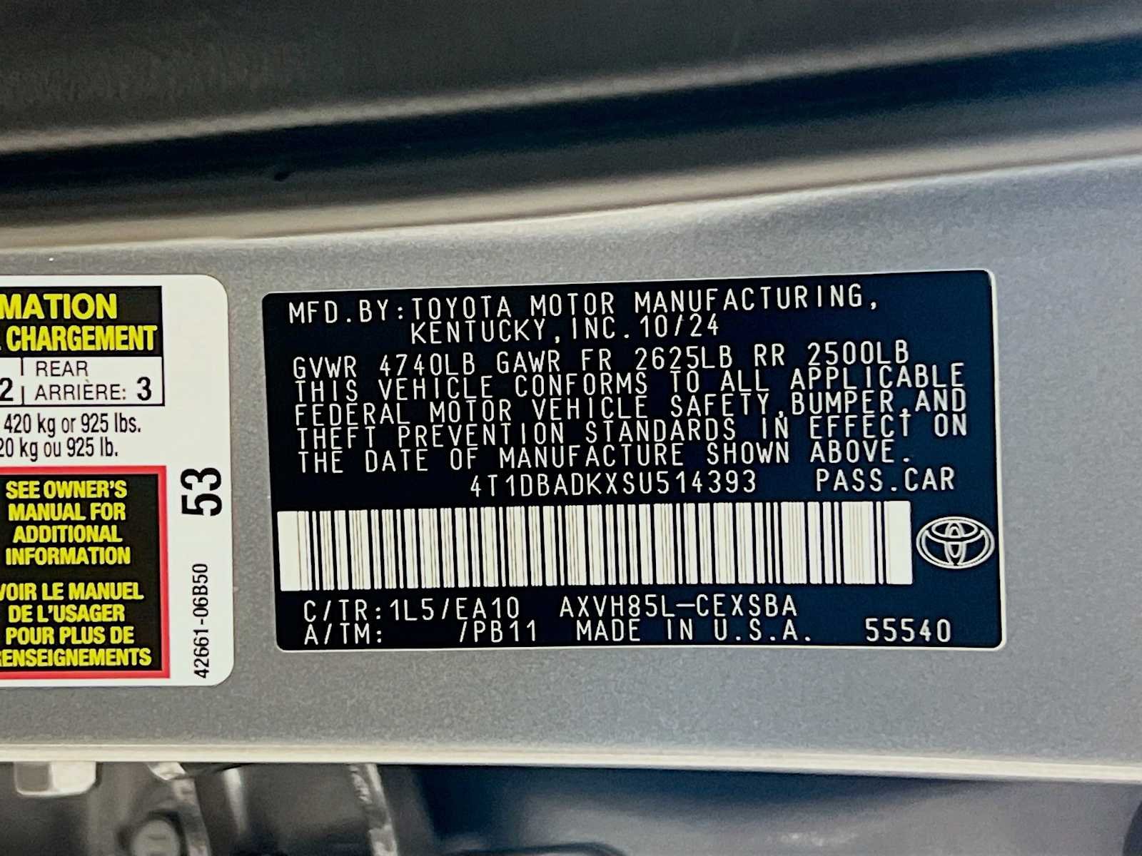 Used 2025 Heavy Metal Toyota SE image 31