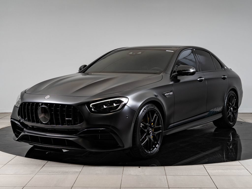 Certified Used 2023 Manufaktur Graphite Grey Magno Mercedes-Benz E 63 S AMG® image 1
