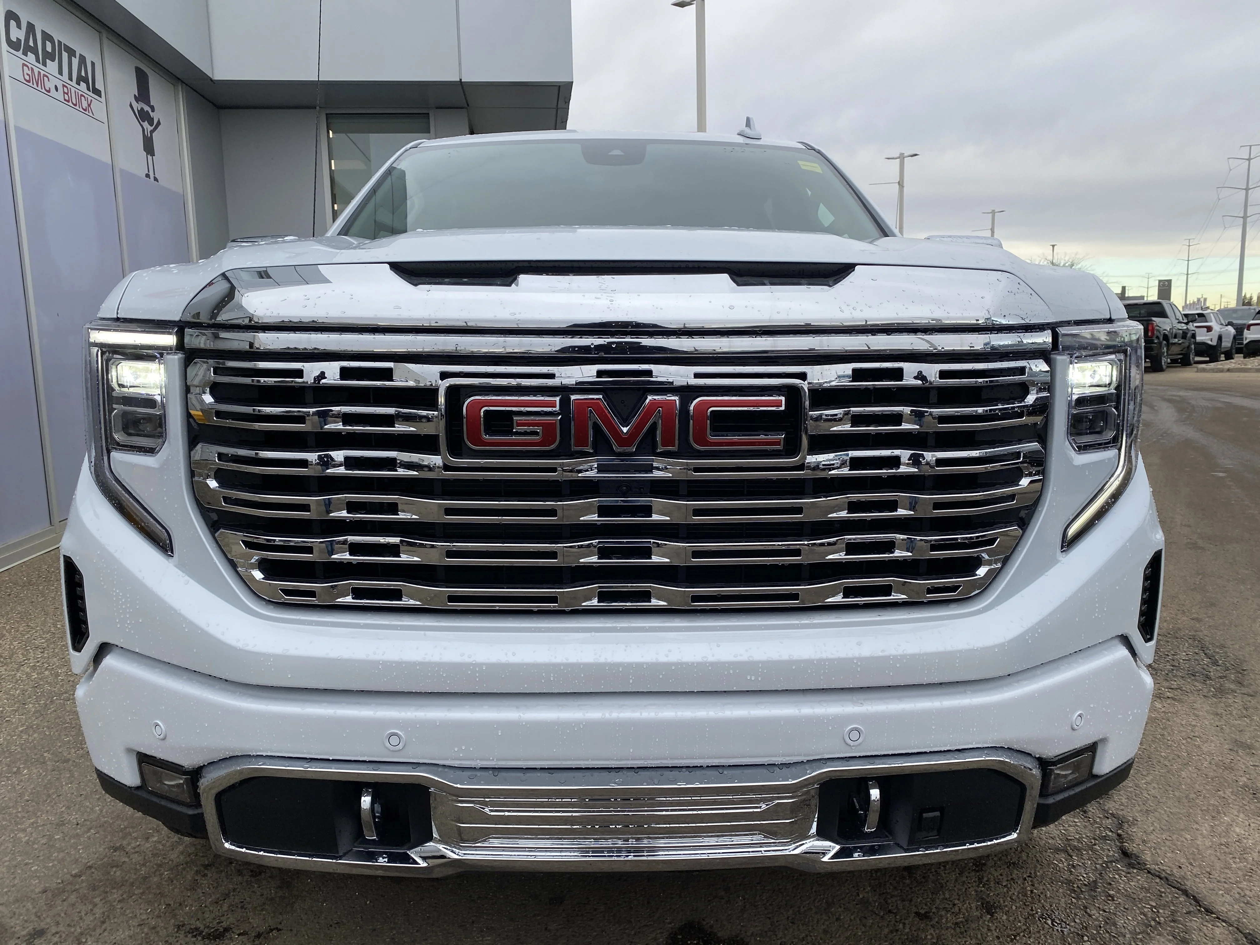 New 2026 GLACIER WHITE TRICOAT GMC Denali image 9