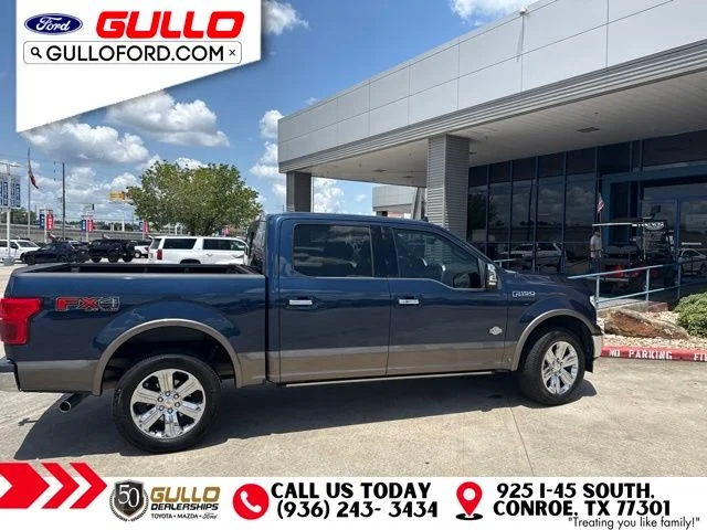 Used 2019 Blue Ford King Ranch image 3