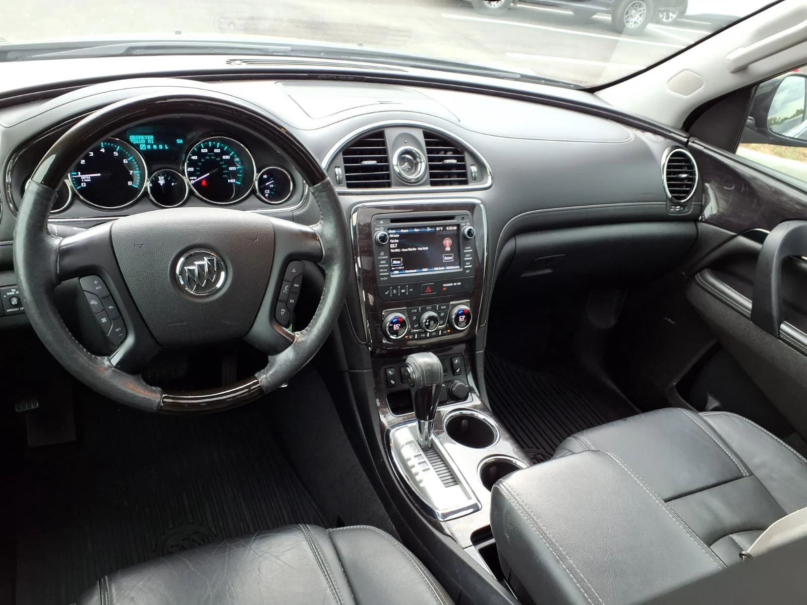 Used 2015 Carbon Black Metallic Buick Leather image 5