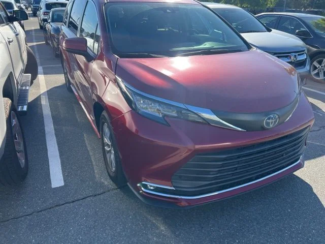 Used 2021 Red Toyota XLE image 2