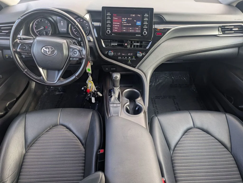 Used 2022 Black Toyota SE image 14