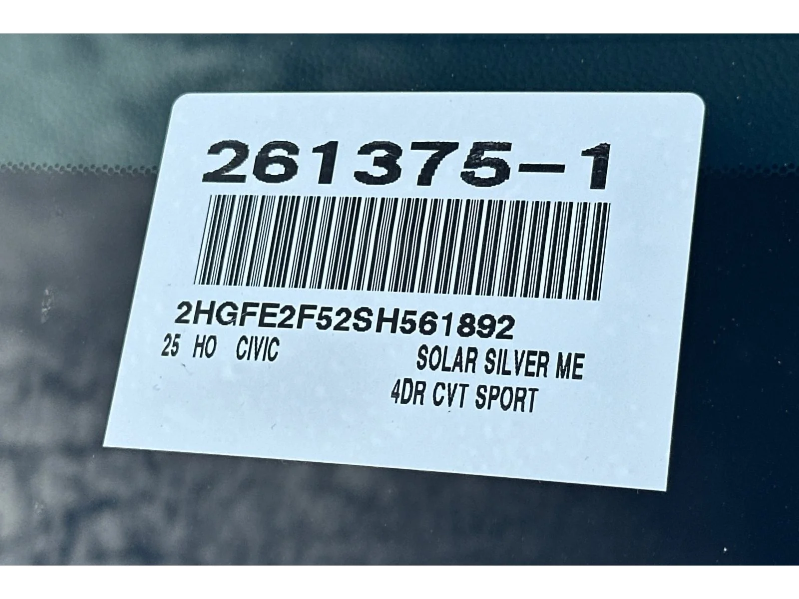 Used 2025 Solar Silver Metallic Honda Sport image 54