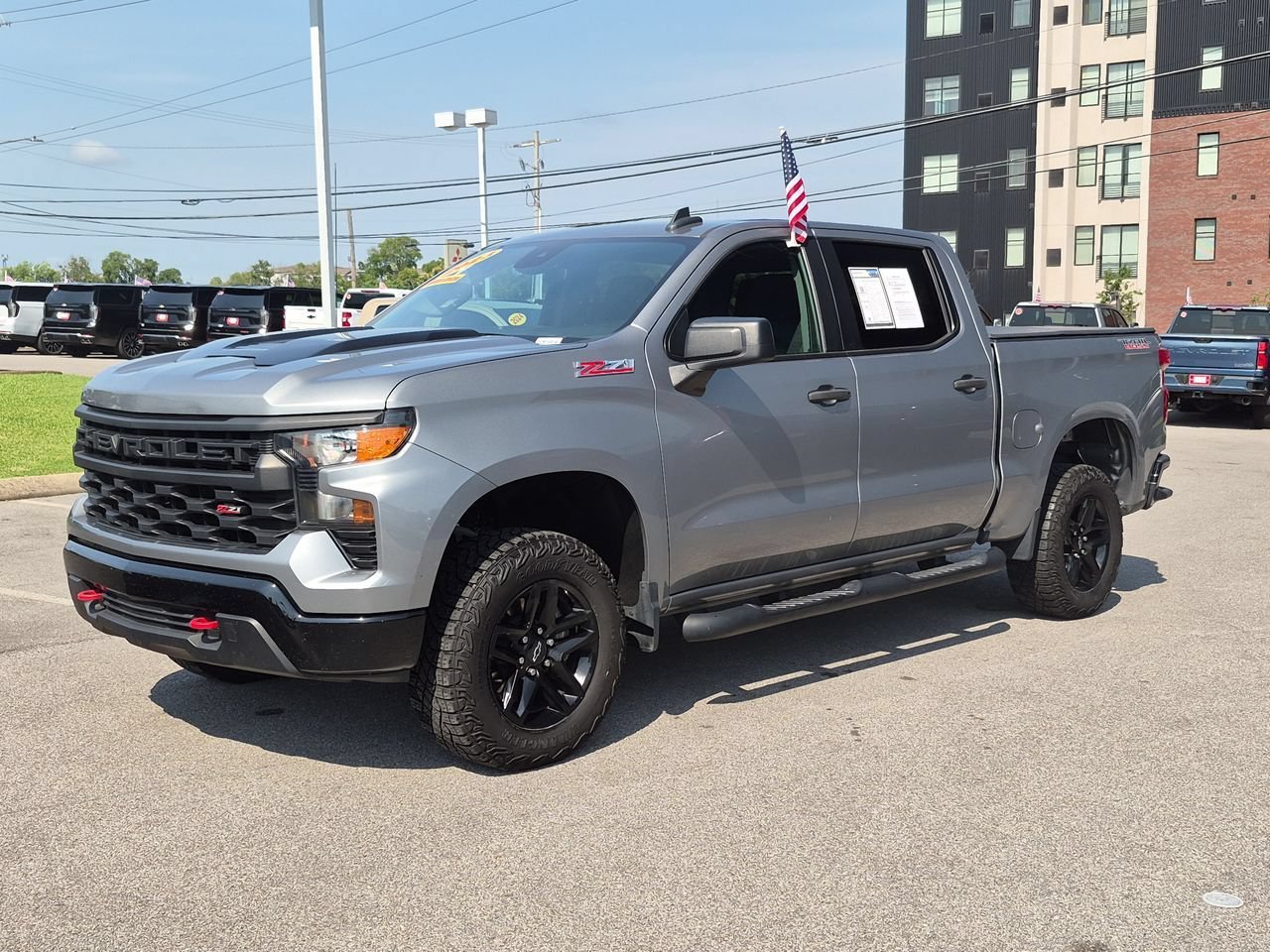 Used 2023 Sterling Gray Metallic Chevrolet Custom Trail Boss image 4
