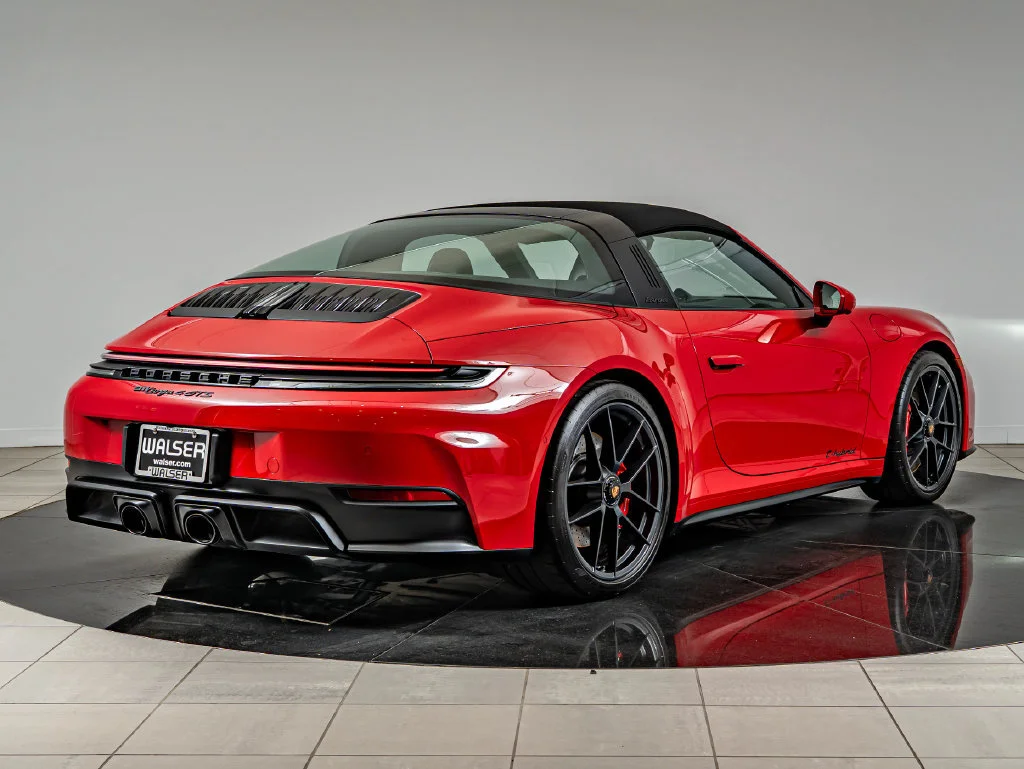 Used 2026 Carmine Red Porsche Targa 4 GTS image 8