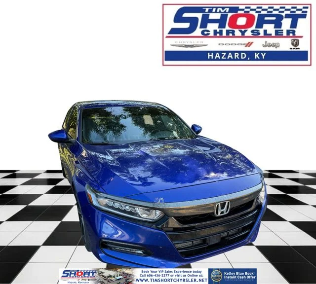 Used 2018 Blue Honda Sport image 1