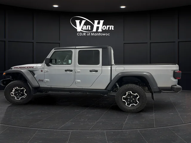 Used 2021 Billet Silver Metallic Clearcoat Jeep Rubicon image 4