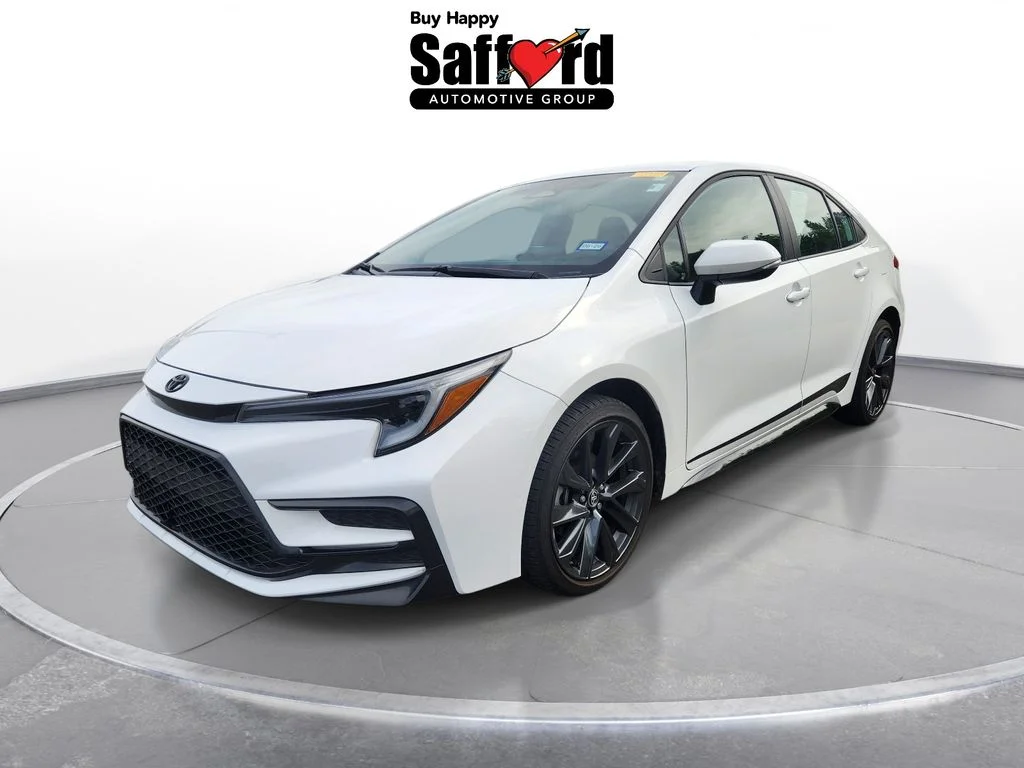 Used 2024 White Toyota SE image 1