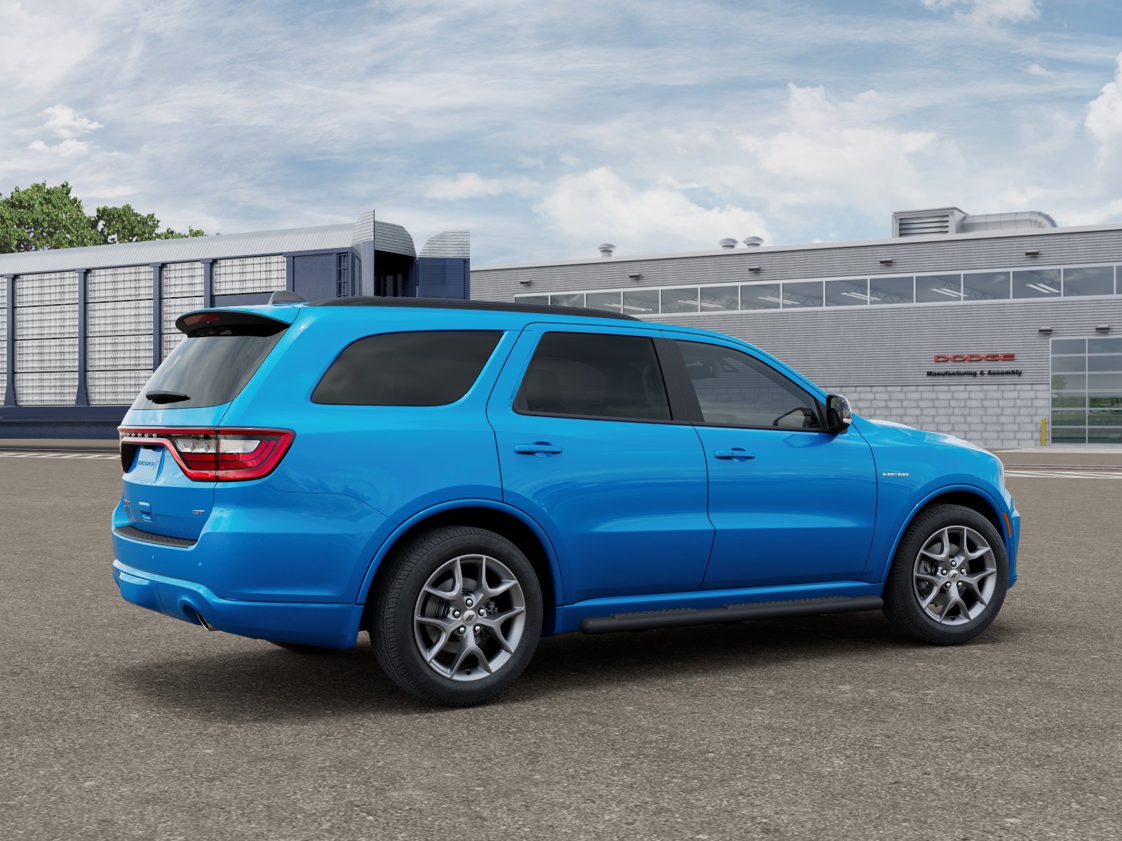 New 2027 B5 Blue Dodge GT image 2