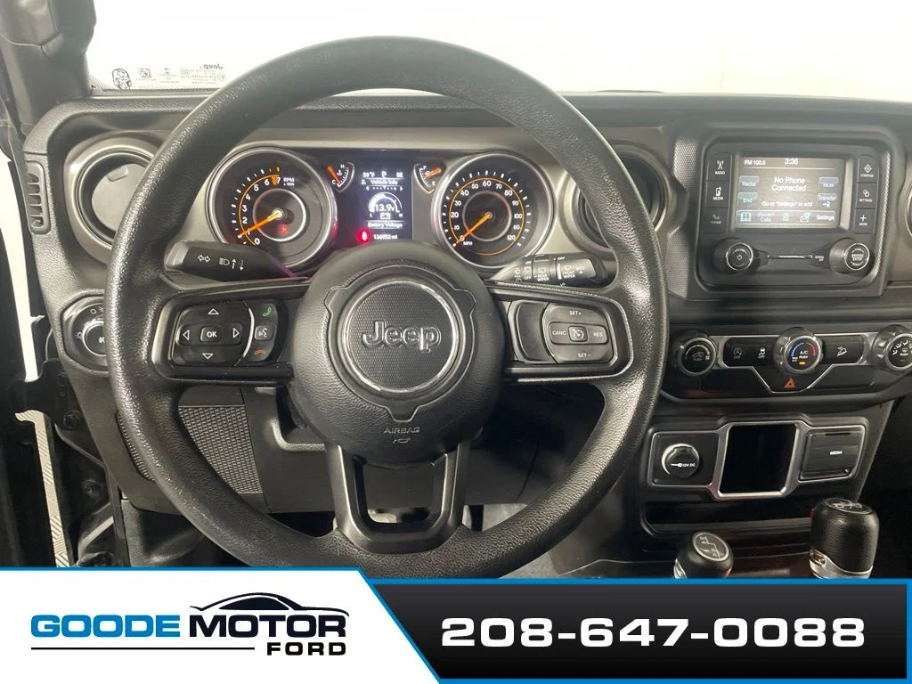 Certified Used 2018 Black Clearcoat Jeep Unlimited Sport image 12