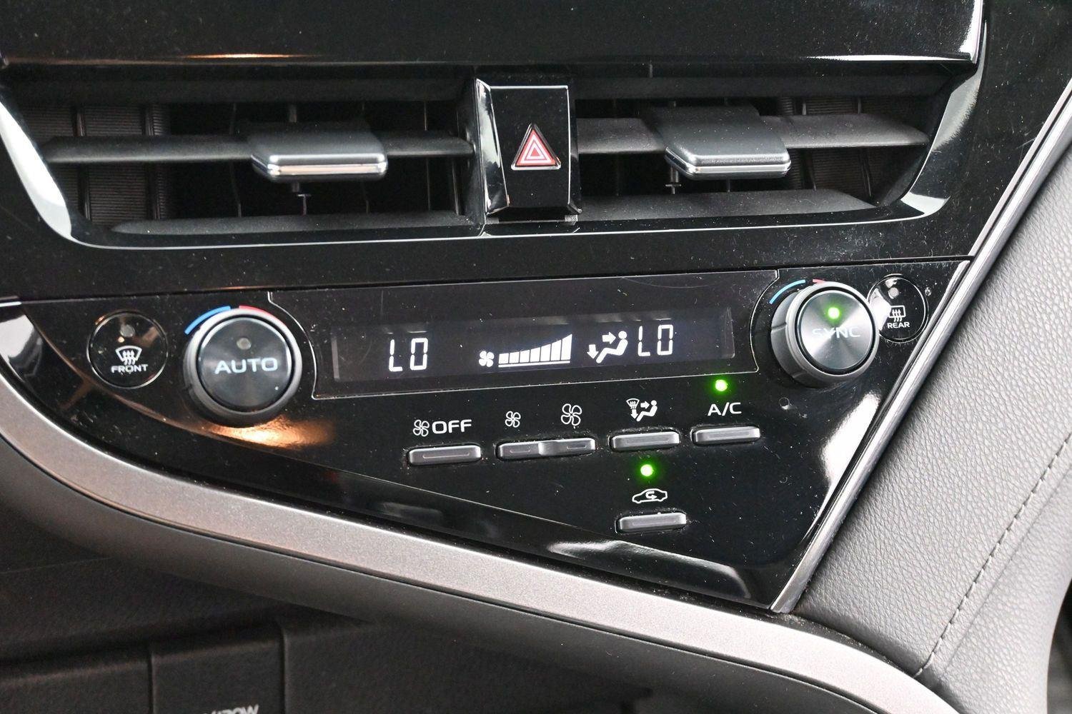 Used 2022 Midnight Black Metallic Toyota LE image 23