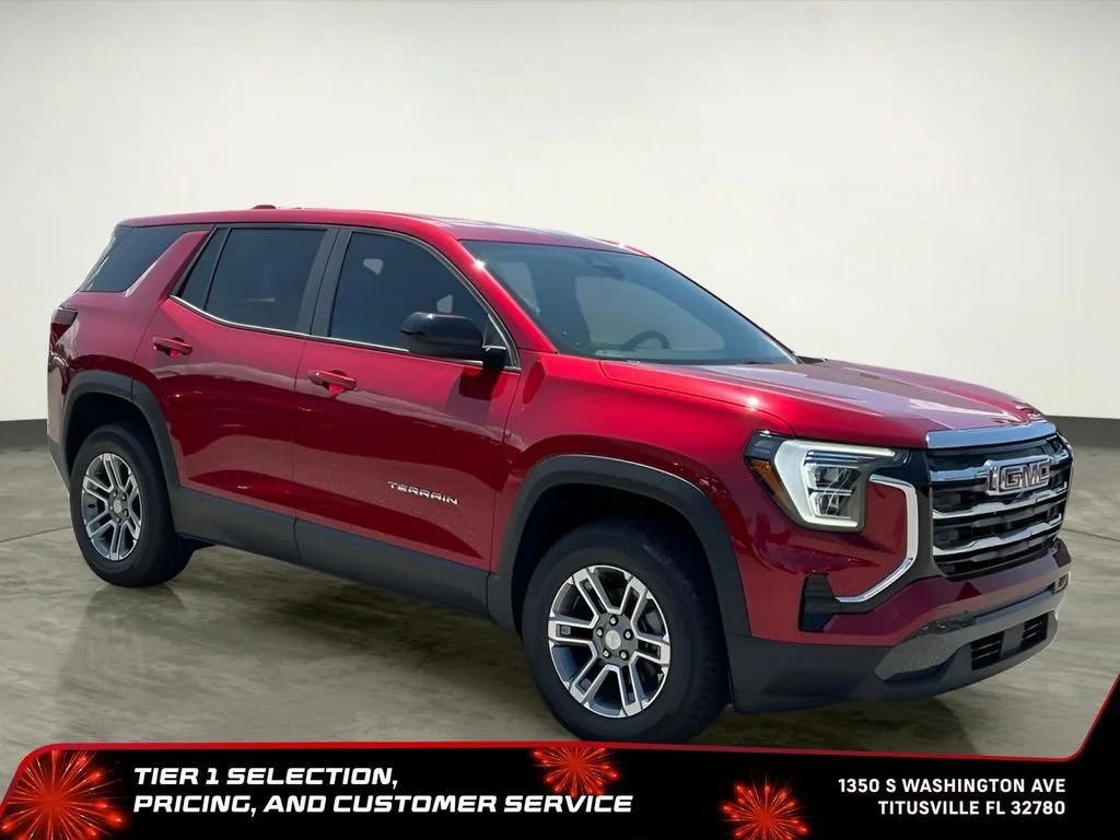 New 2027 Volcanic Red Tintcoat GMC FWD Elevation image 9