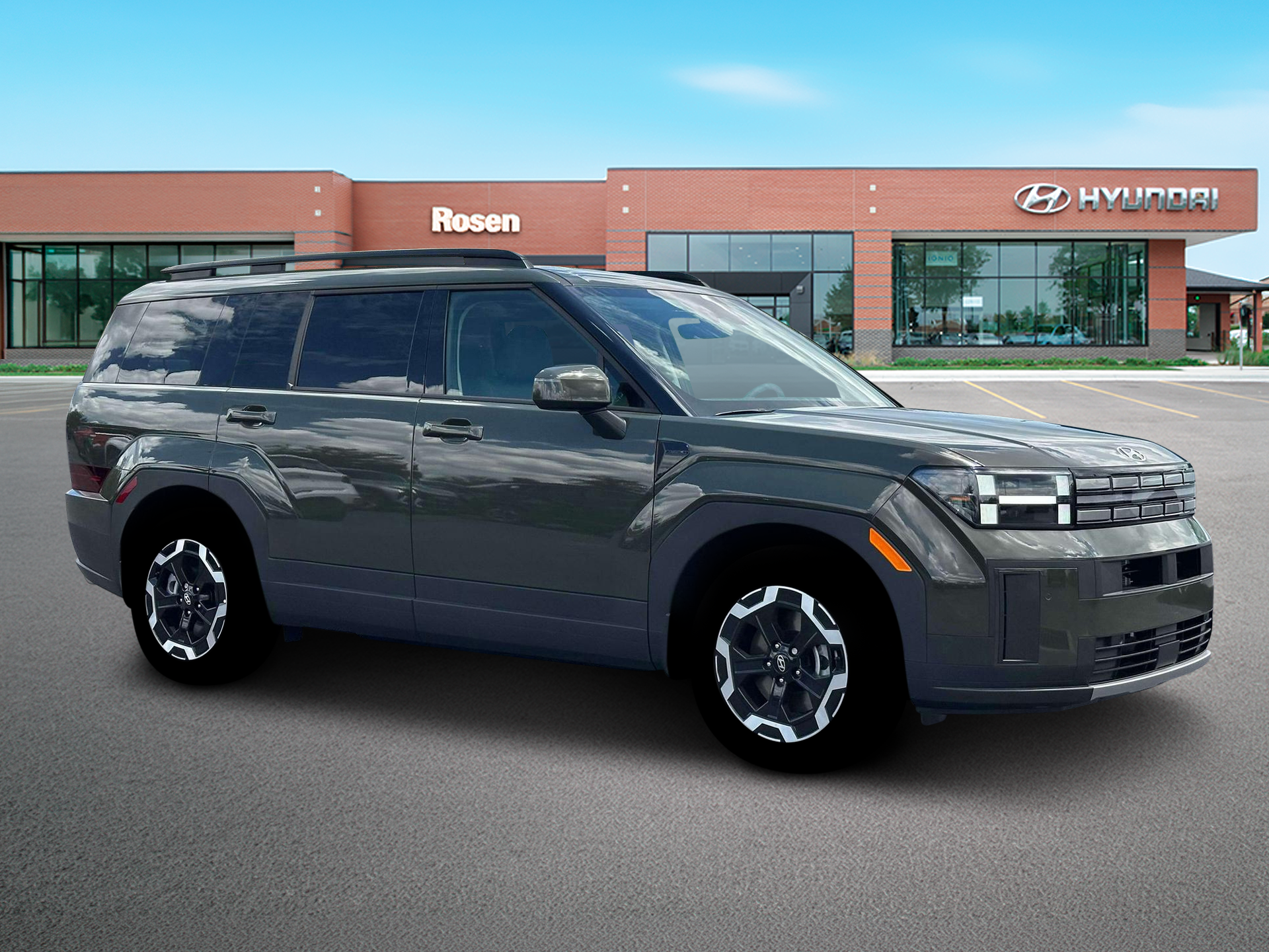 New 2026 Green Hyundai SEL AWD image 10