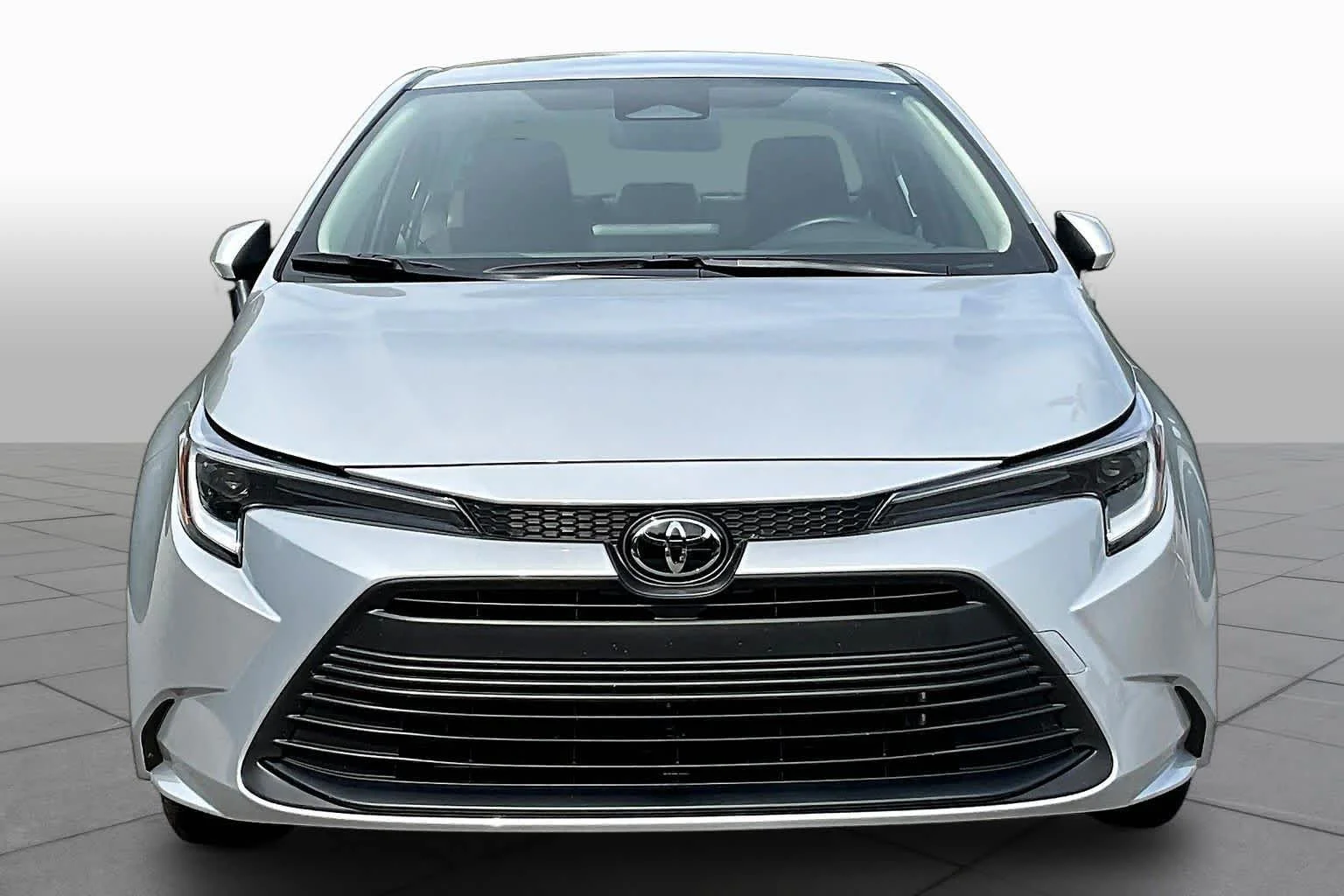 New 2026 Classic Silver Metallic Toyota Hybrid LE image 3