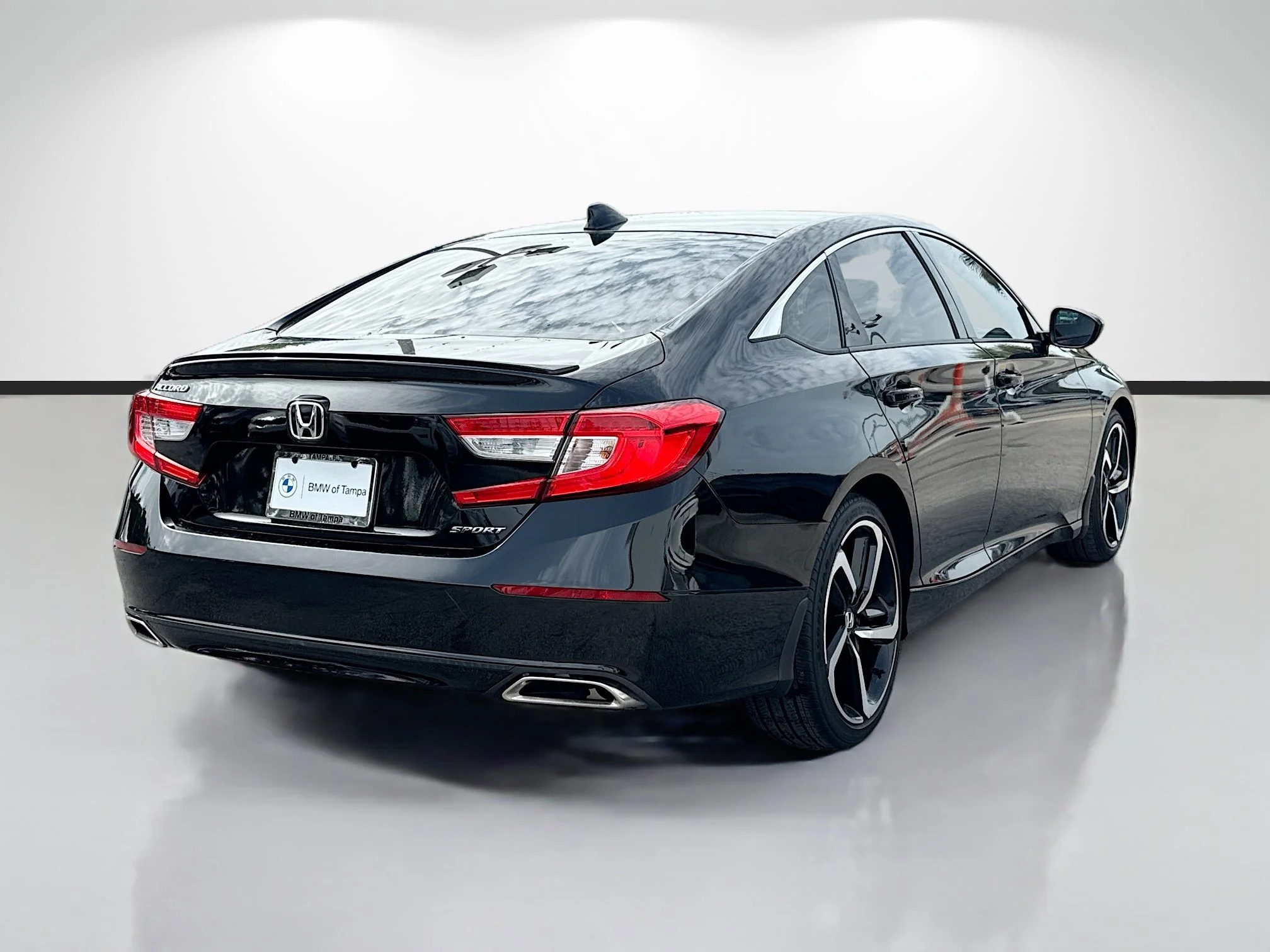 Used 2020 Crystal Black Pearl Honda Sport image 3
