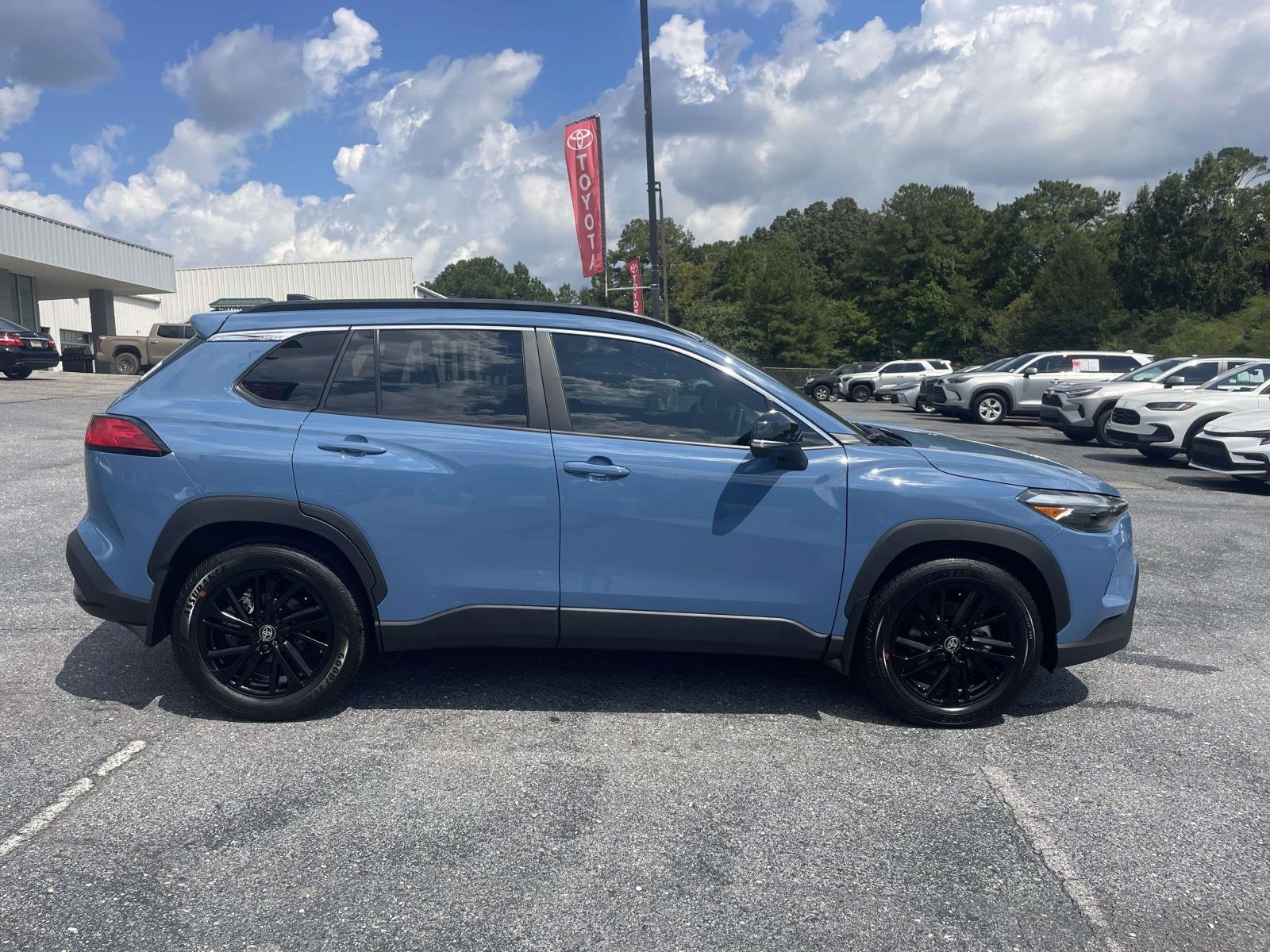 New 2026 Cavalry Blue Toyota Hybrid XSE image 2