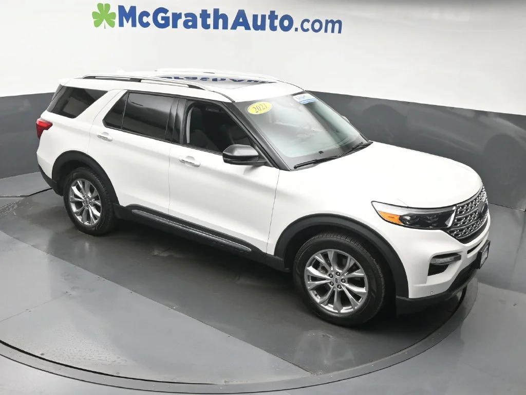Certified Used 2021 White Ford Limited image 3