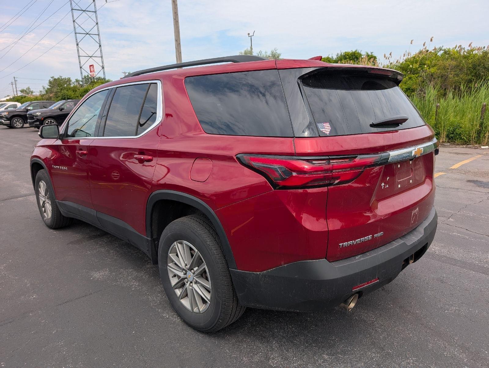 Used 2023 Radiant Red Tintcoat Chevrolet LT Cloth image 6