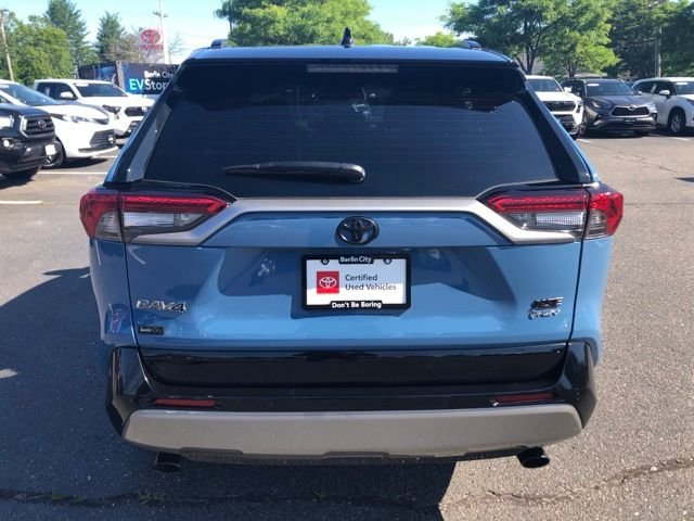 Used 2025 Blue Toyota XSE image 4