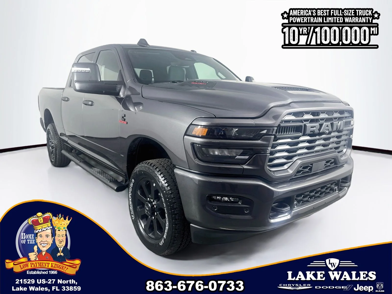 New 2026 Granite Crystal Metallic Clear-Coat Exterior Paint RAM  image 1