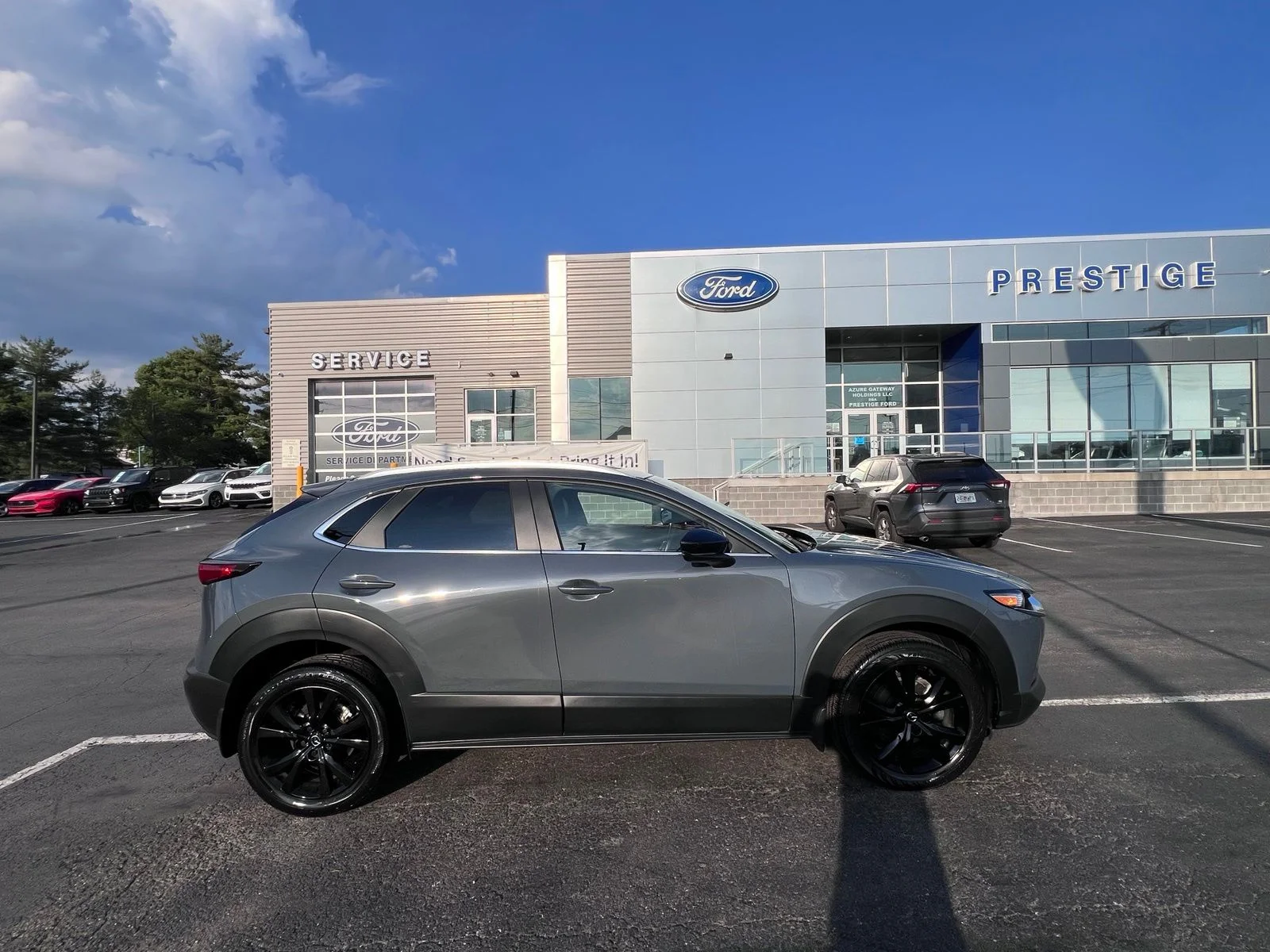 Used 2024 Polymetal Gray Metallic Mazda 2.5 S Carbon Edition image 10