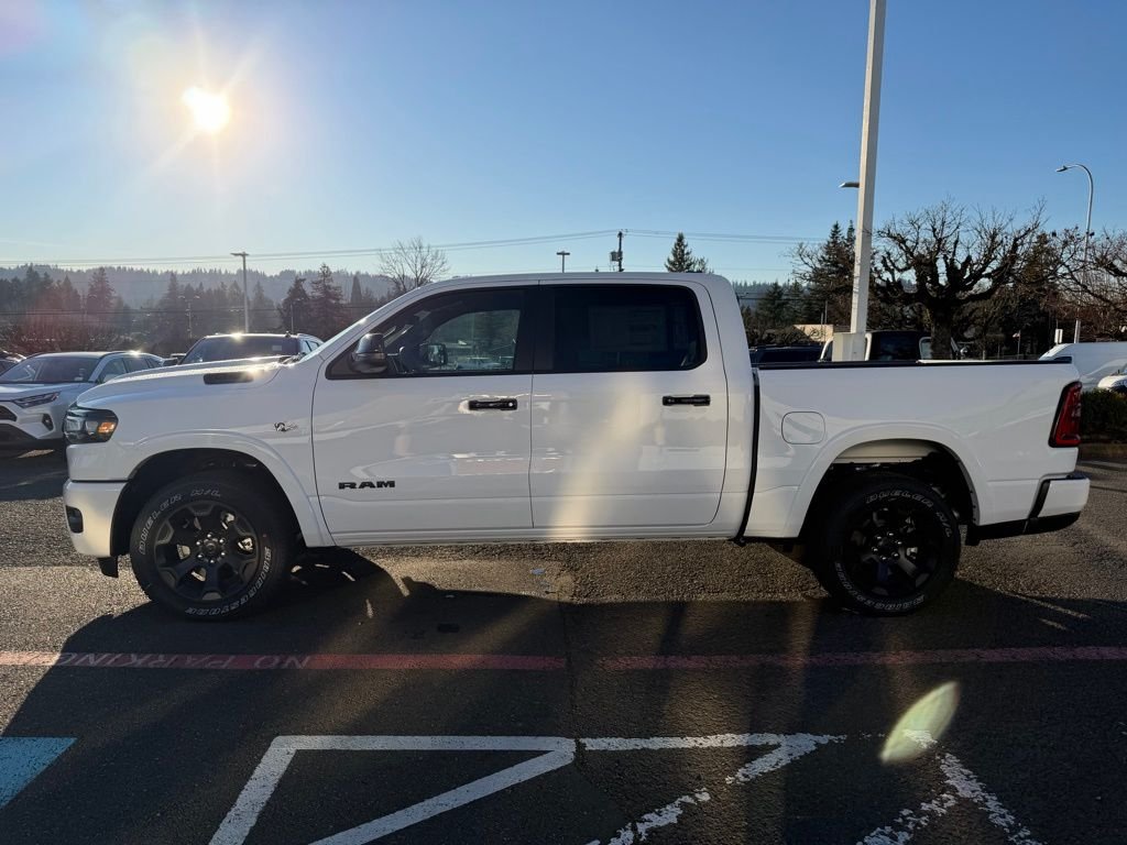 New 2026 Bright White Clear-Coat Exterior Paint RAM Big Horn/Lone Star image 5
