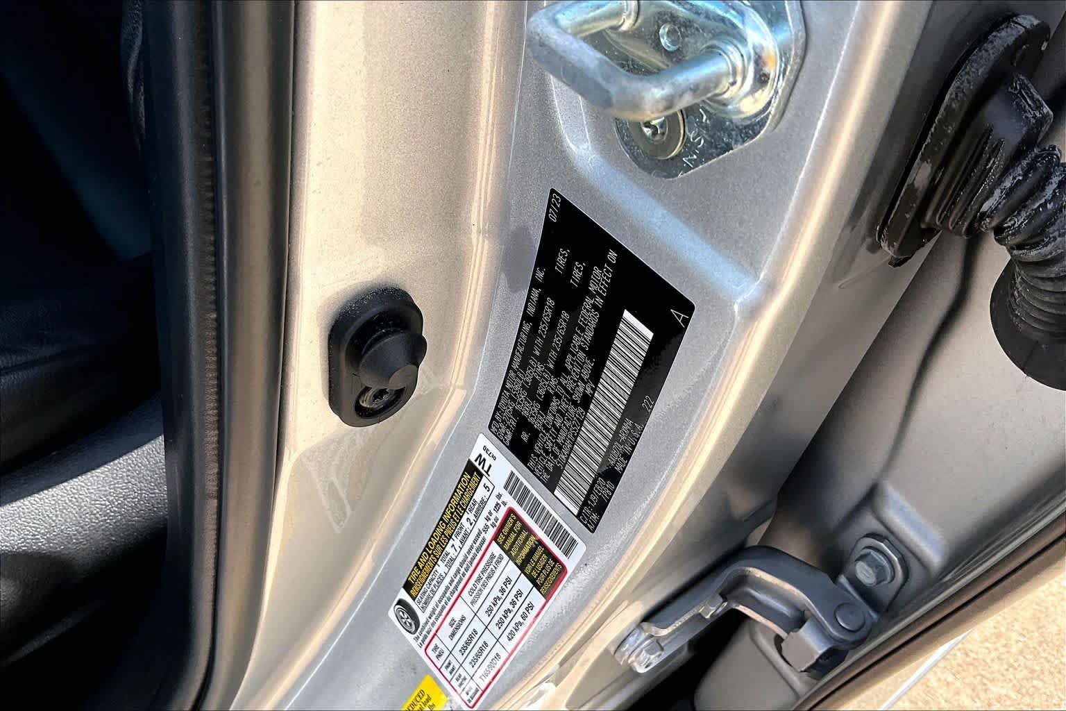 Used 2023 Celestial Silver Metallic Toyota Hybrid XLE image 35