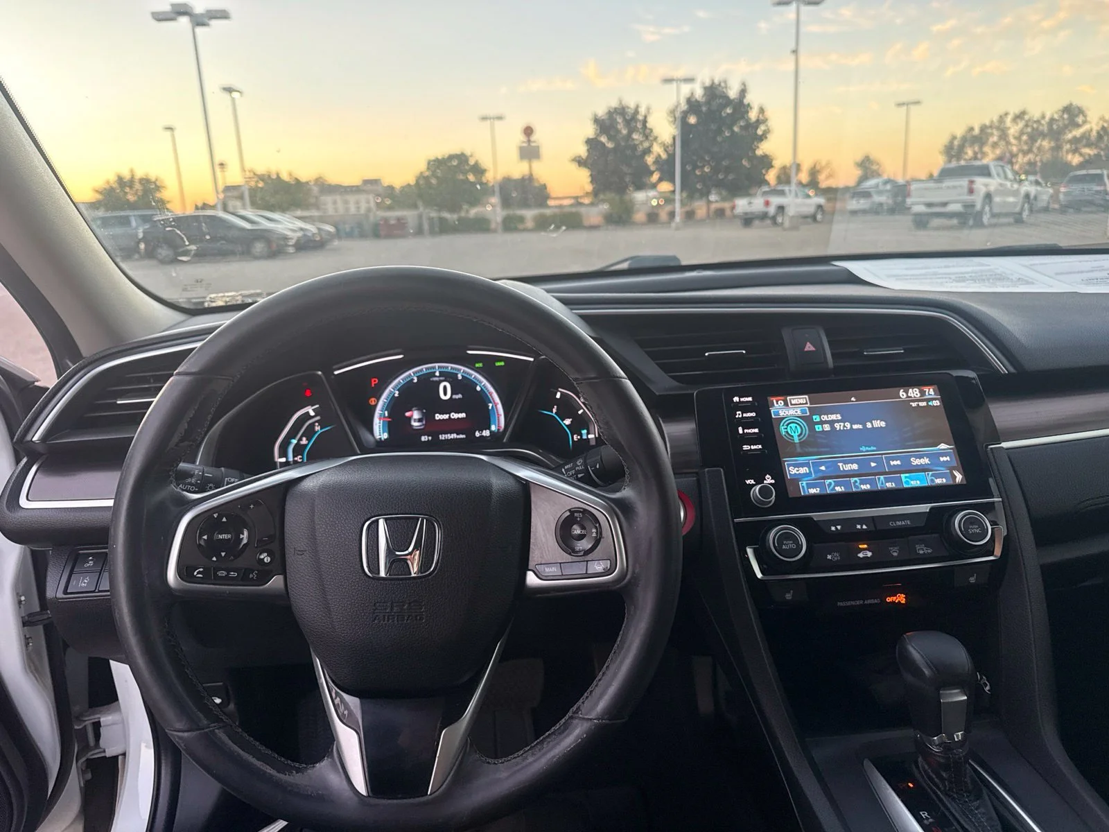 Used 2019 White Honda EX image 14
