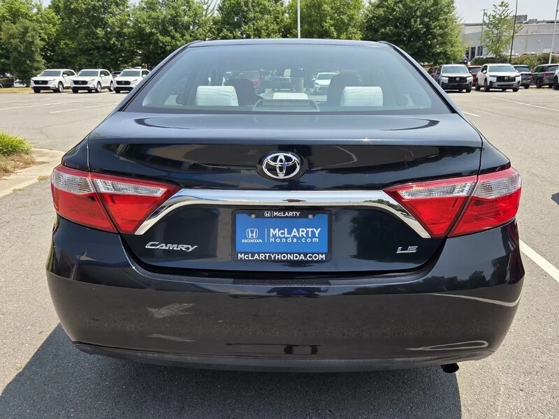 Used 2016 BLACK TOYOTA LE image 4