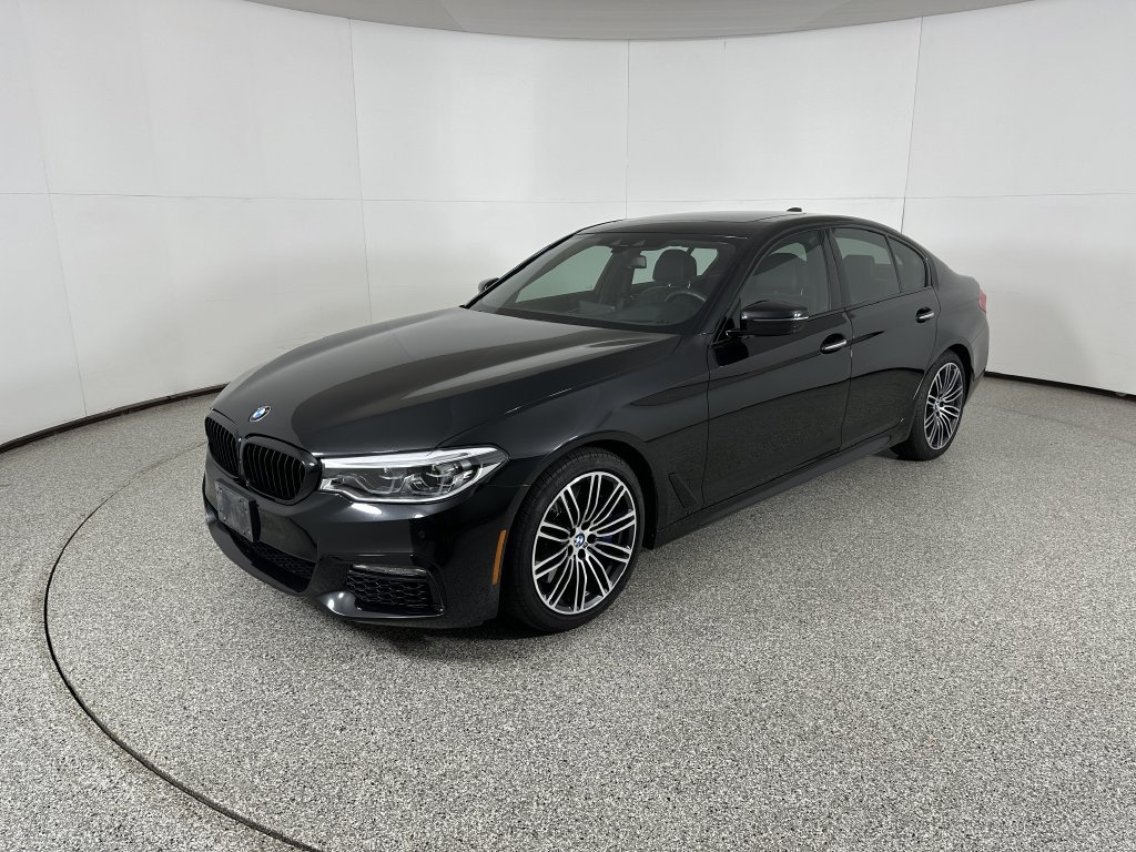 Used 2018 Black Sapphire Metallic BMW 540i xDrive image 1