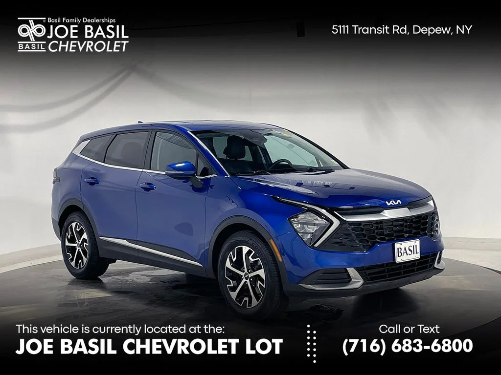 Used 2023 Blue Kia EX image 1
