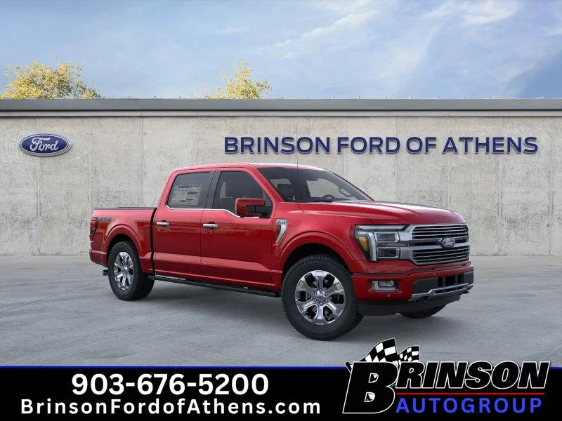 New 2026 Ruby Red Metallic Tinted Clearcoat Ford Platinum® image 7