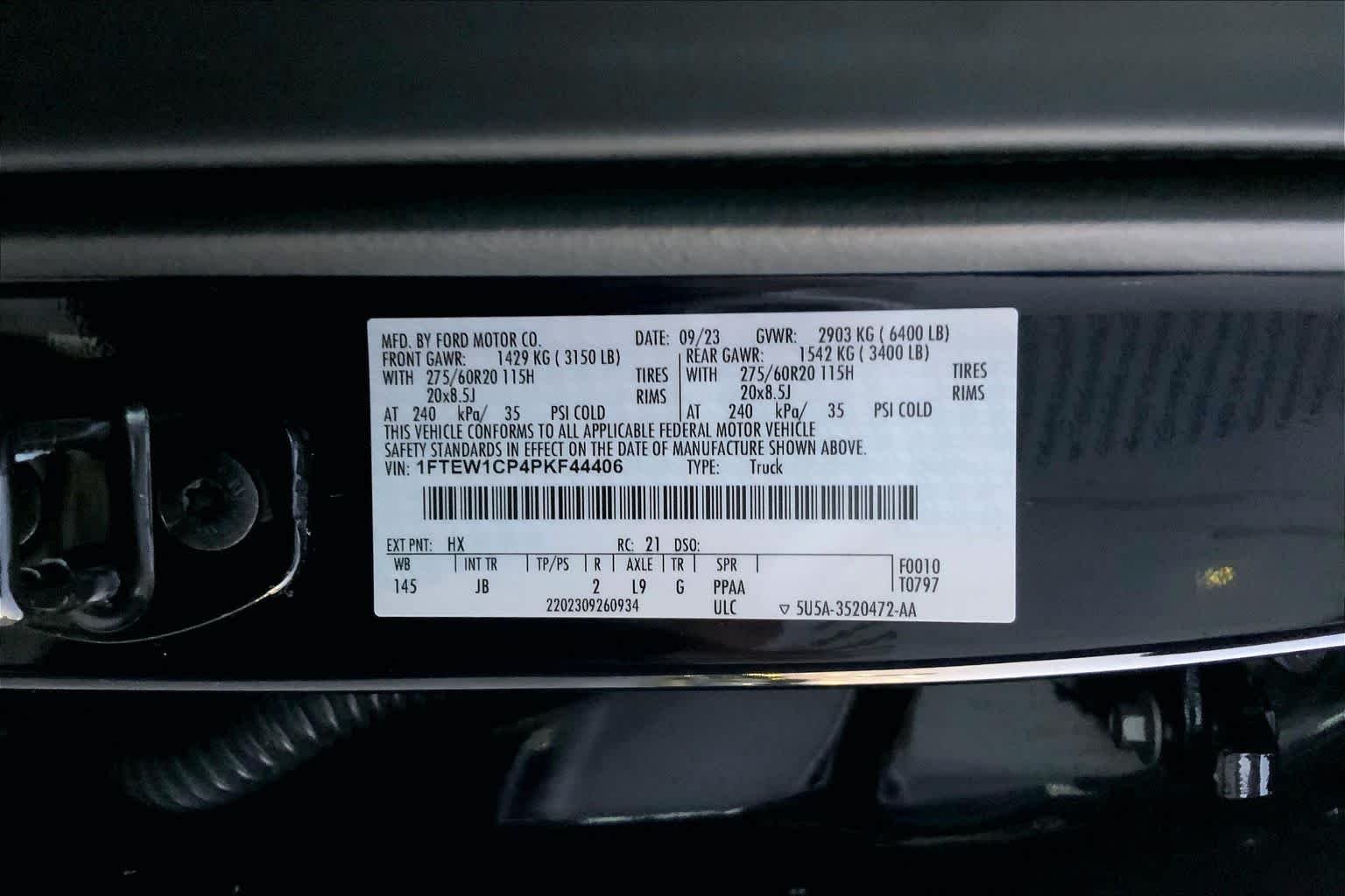 Used 2023 Antimatter Blue Ford XL image 31