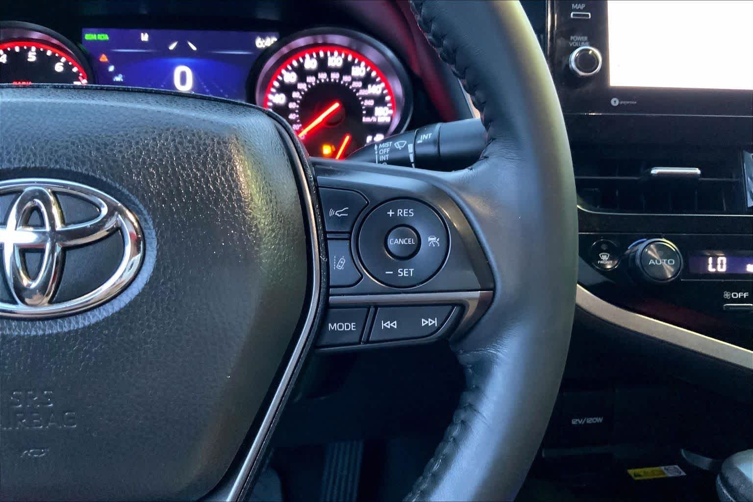 Used 2022 Midnight Black Metallic Toyota XSE image 23
