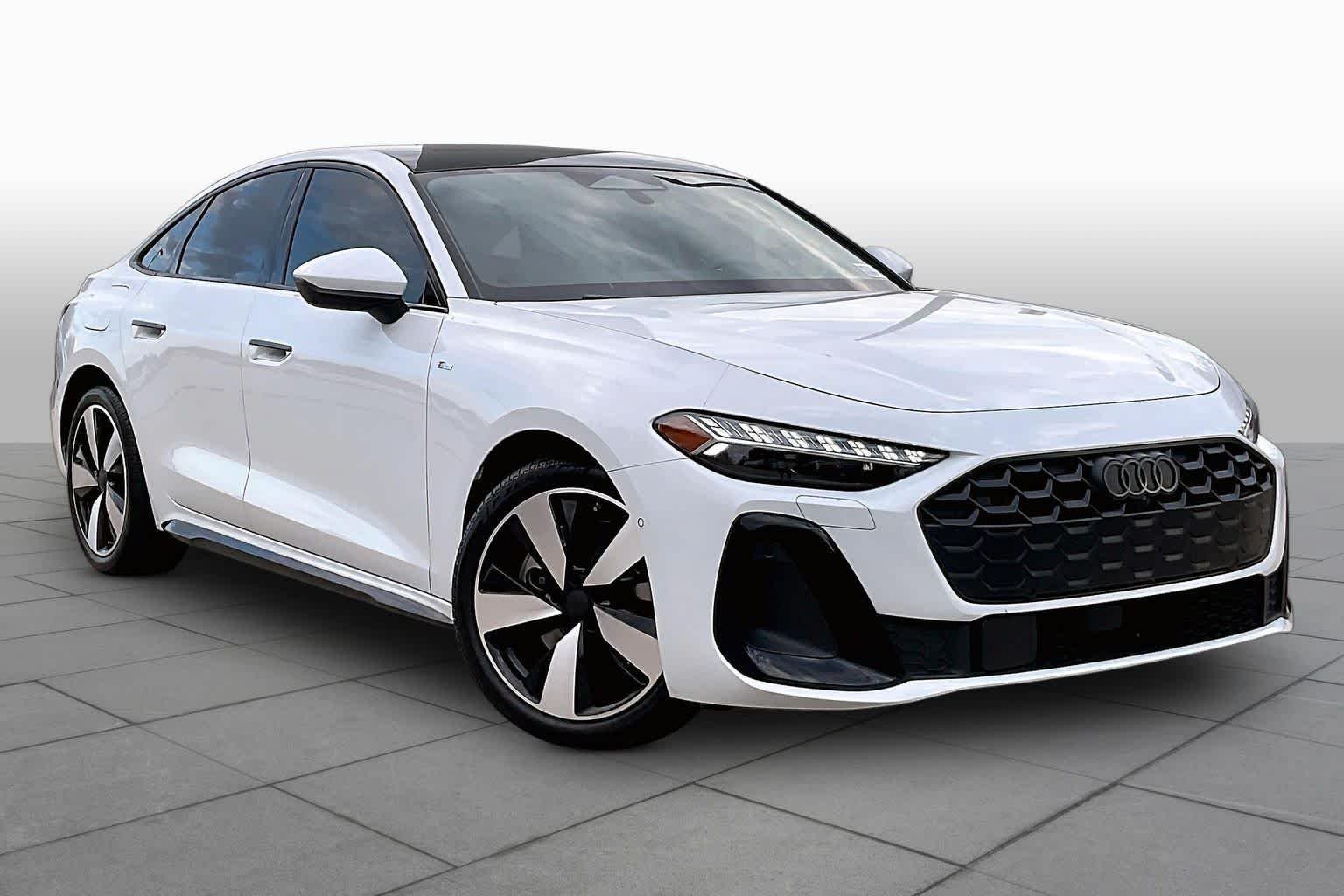 Used 2026 Glacier White Metallic Audi Premium Plus image 3
