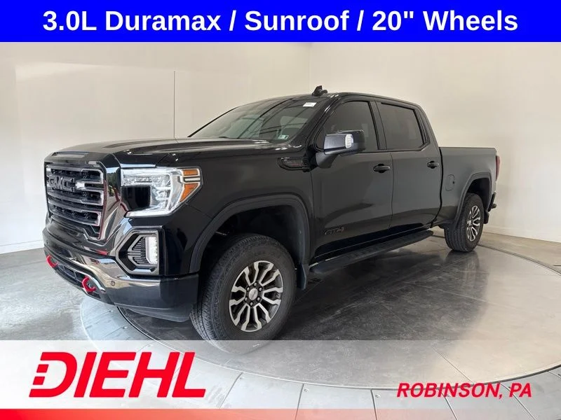 Used 2020 Black GMC AT4 image 3
