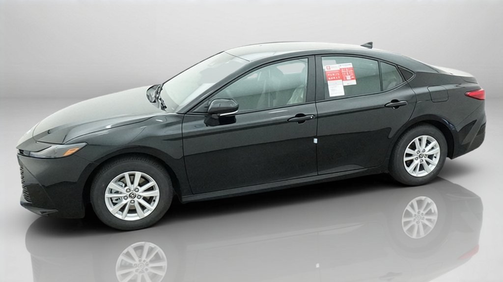 New 2026 Midnight Black Metallic Toyota LE image 3