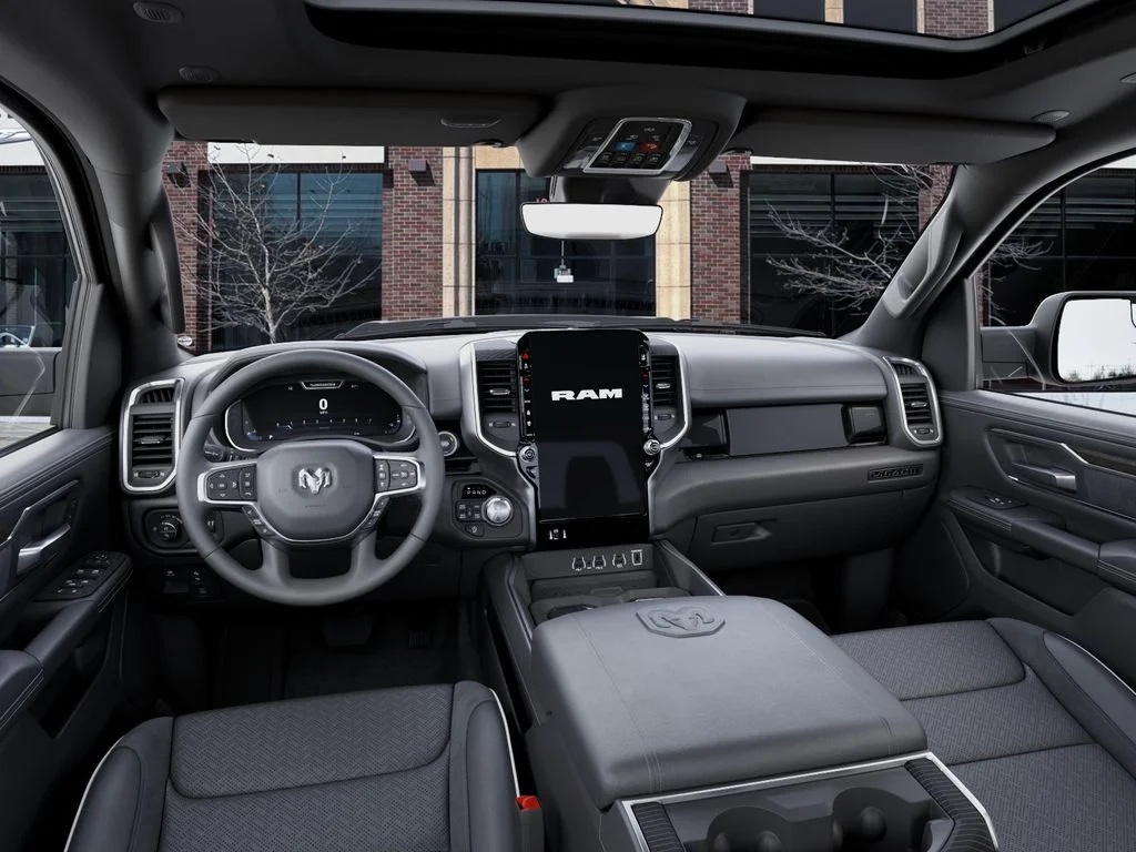 New 2026 Diamond Black Crystal Pearl-Coat Exterior Paint RAM Laramie image 14