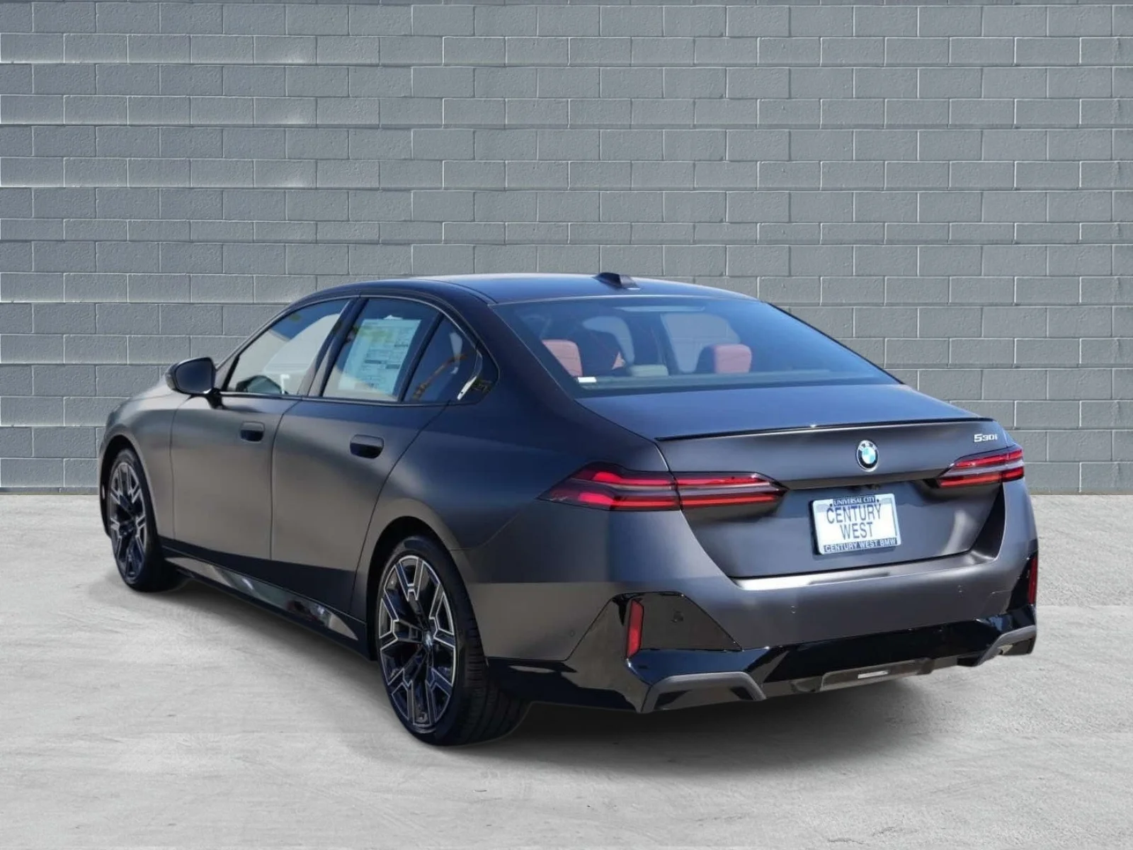 New 2027 Frozen Deep Grey BMW 530i image 3