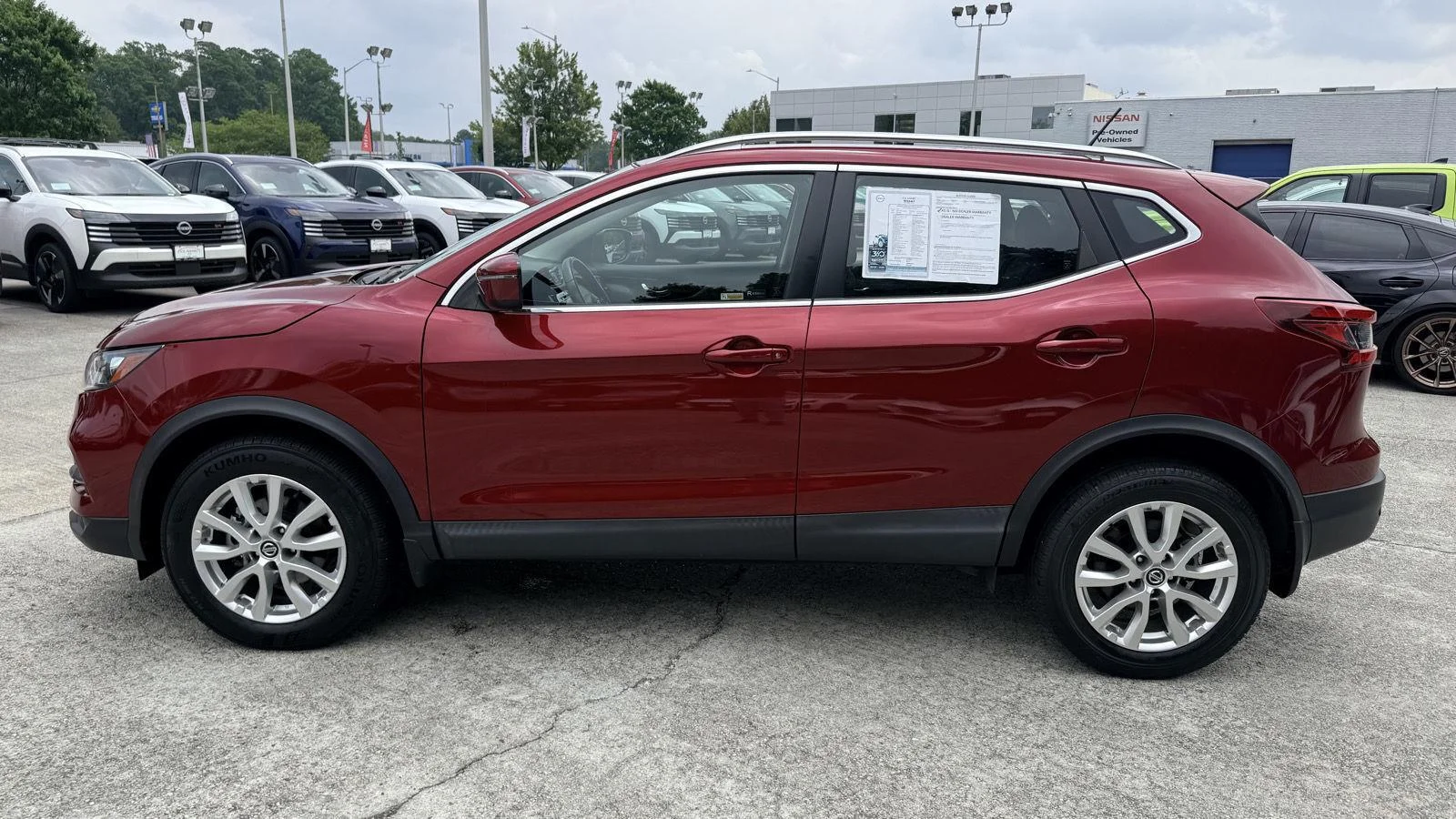 Used 2021 Scarlet Ember Tintcoat Nissan SV image 2