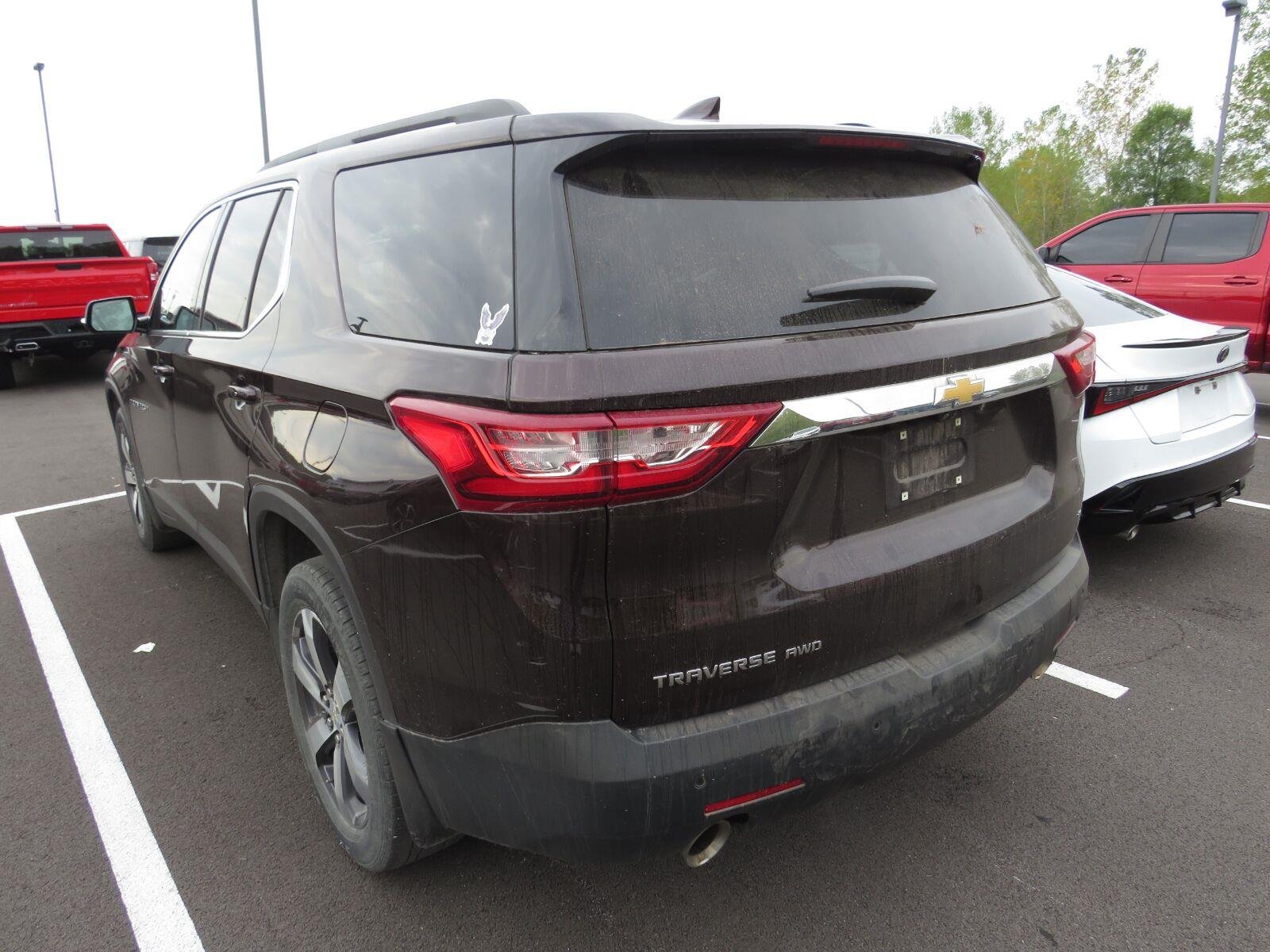 Used 2021 Black Cherry Metallic Chevrolet LT Leather image 10