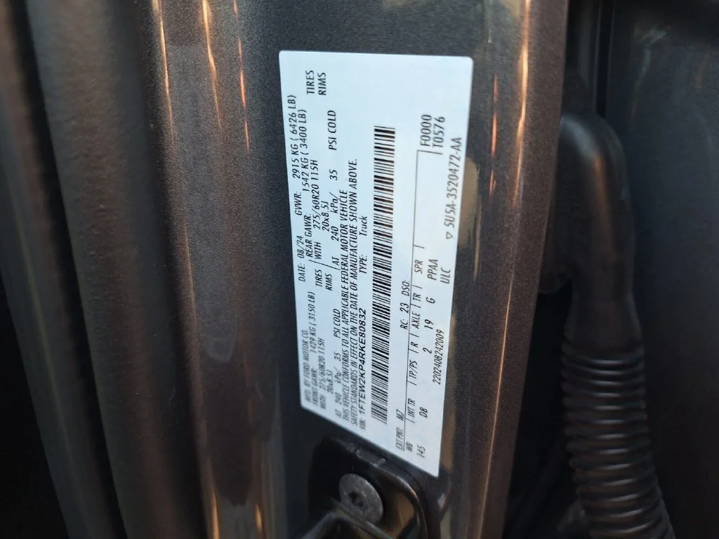 Used 2024 Gray Metallic Ford STX image 30