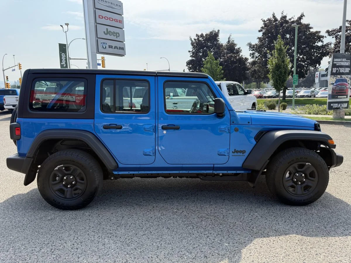 New 2026 Blue Jeep Sport image 8