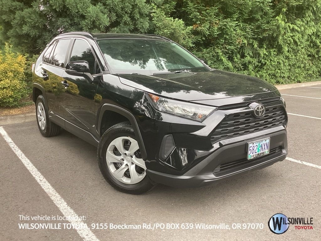 Used 2019 Black Toyota LE image 1