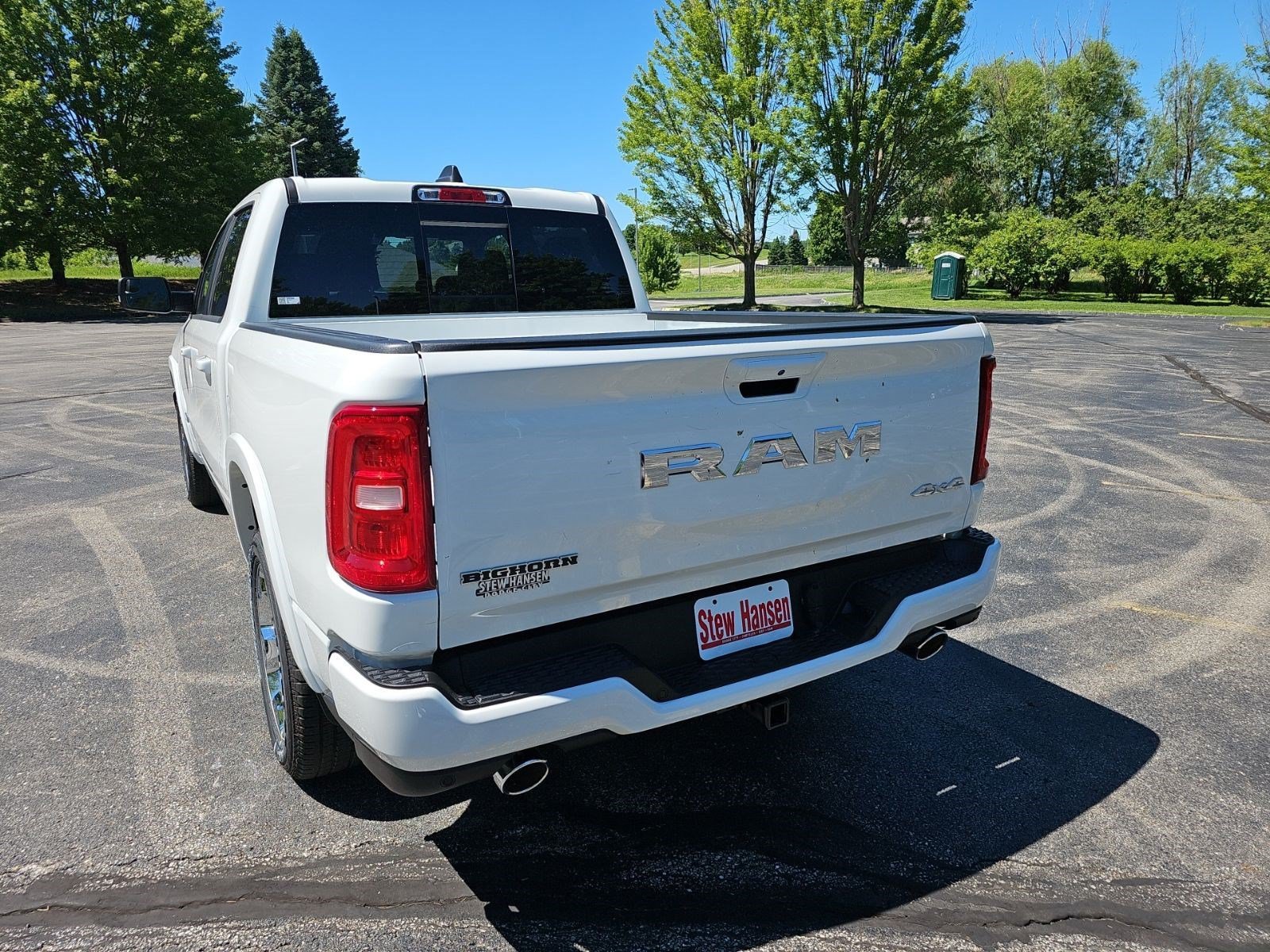 New 2026 Bright White Clearcoat Ram Big Horn image 3