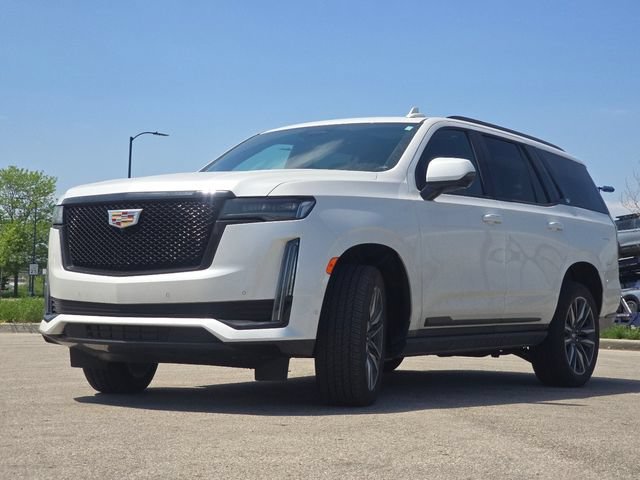 Used 2024 Crystal White Tricoat Cadillac Sport Platinum image 13