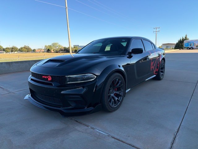 Used 2022 Black Dodge SRT Hellcat Widebody image 1